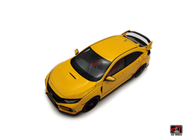 1-18  2020 Civic Type R Diecast Model Car- Yellow color
